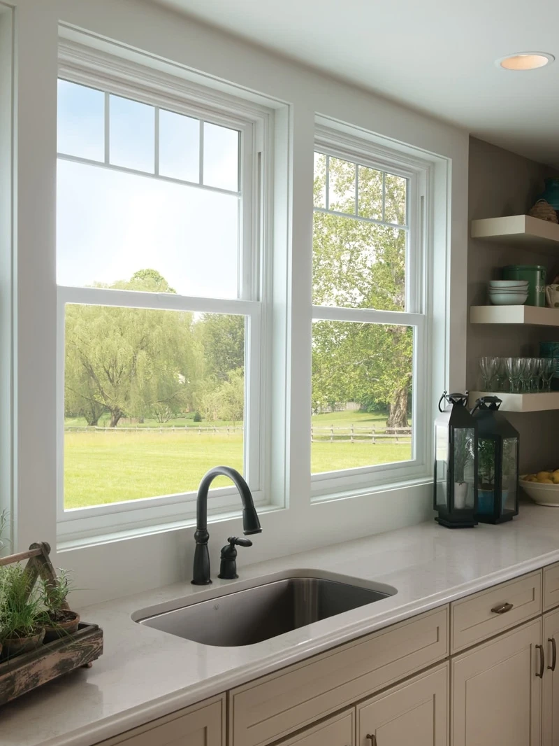 kitchen uPVC window